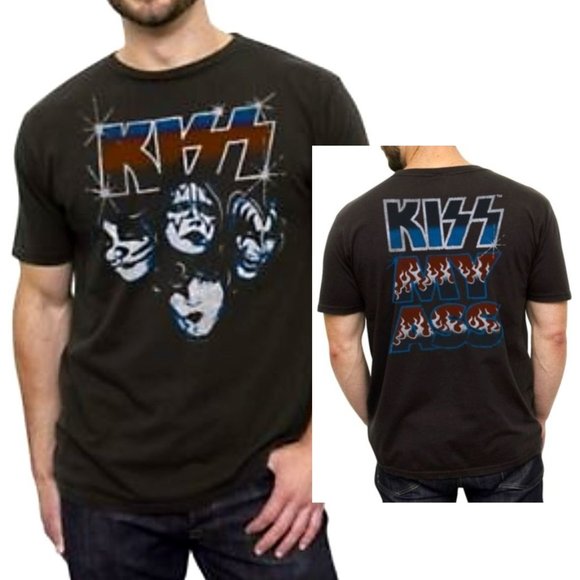 Junk Food Kiss My Ass  metal rock Official T-Shirt L NWT - Picture 1 of 5